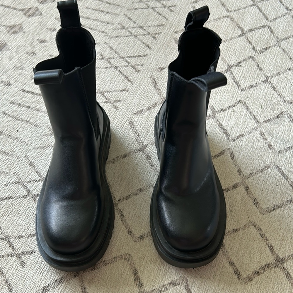Black boots